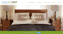 Desktop Screenshot of feelgoodecobeds.co.uk